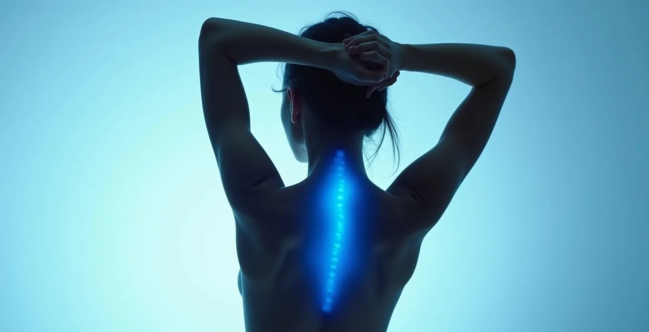 Vue anatomique stylisée montrant les principaux ganglions lymphatiques du corps avec des flèches indiquant le sens de circulation