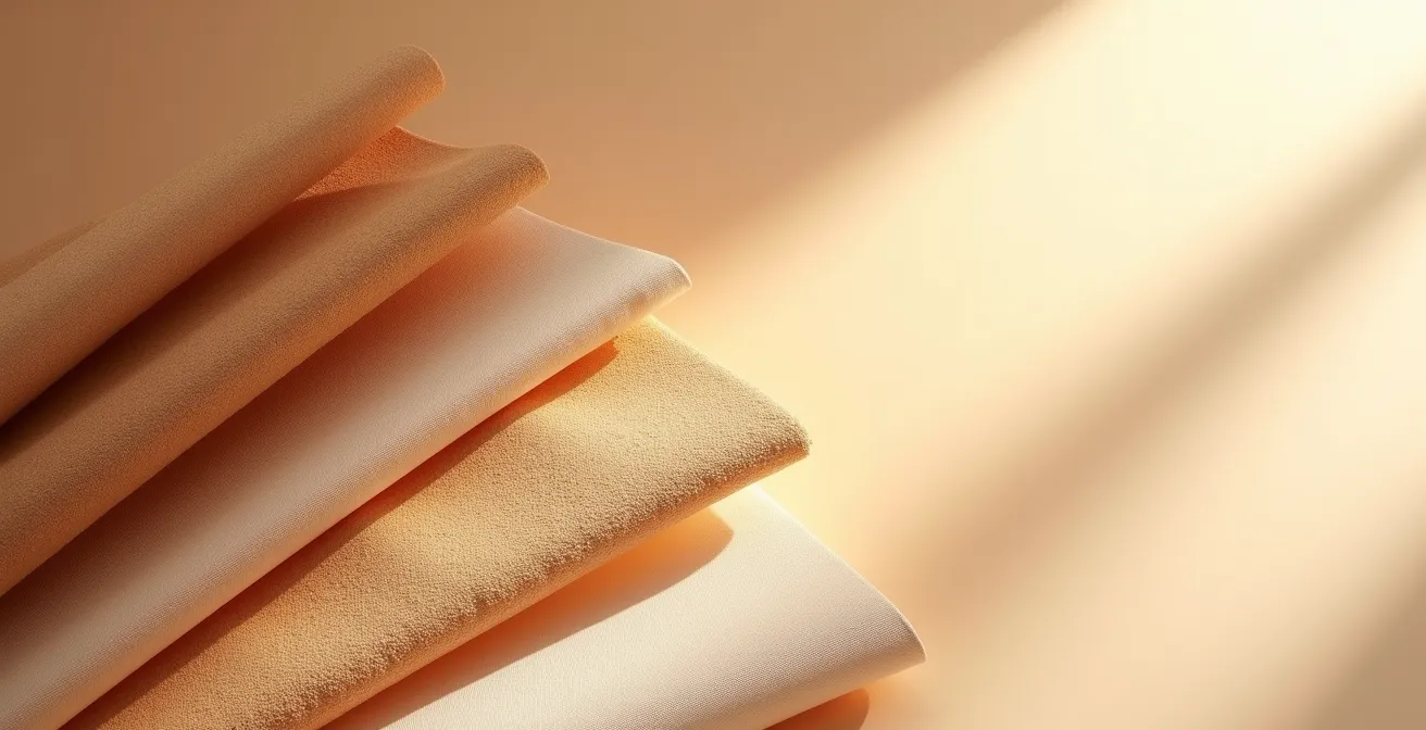 Visualisation de l'épaississement de la couche cornée par exfoliation excessive